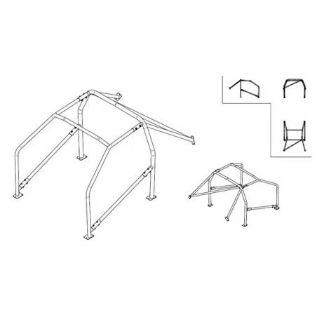 ARCO DE SEGURIDAD SPARCO NISSAN 200 SX S14