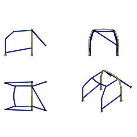 ARCO DE SEGURIDAD SPARCO RENAULT CLIO 1 1990 - FEBRERO 1998