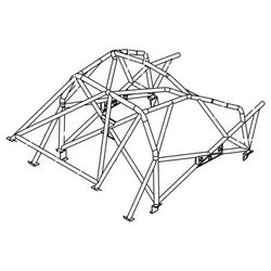 ARCO DE SEGURIDAD SPARCO SUBARU STI DICIEMBRE 2000-FEBRERO 2007