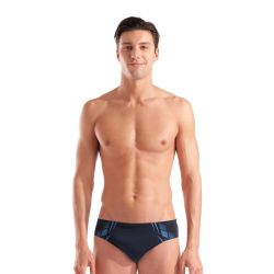 ARENA Bañador Hombre  Slip Poseidonia Black Tourquoise