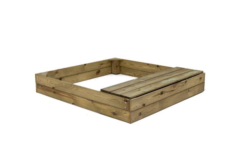 Areneros infantiles de madera con cajon-banco