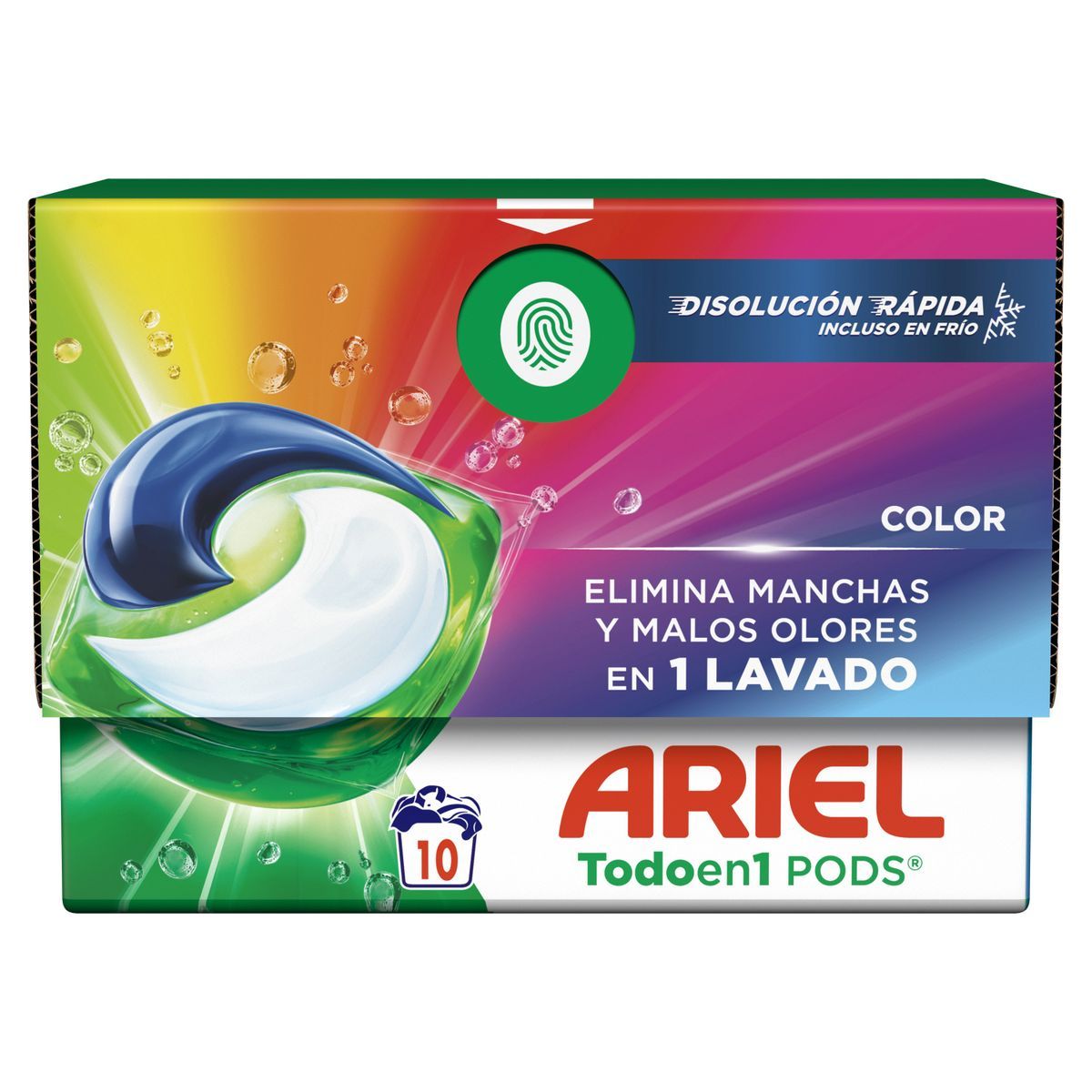 Ariel 3En1 Pods (10 D) Color