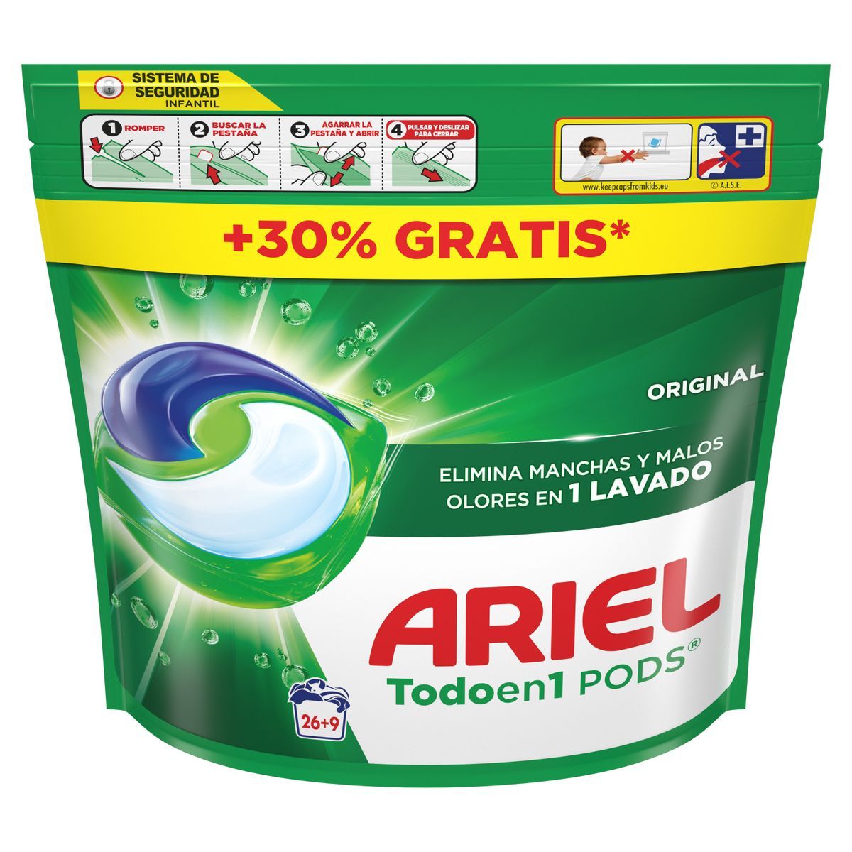 Ariel 3en1 Pods (26+9 D)