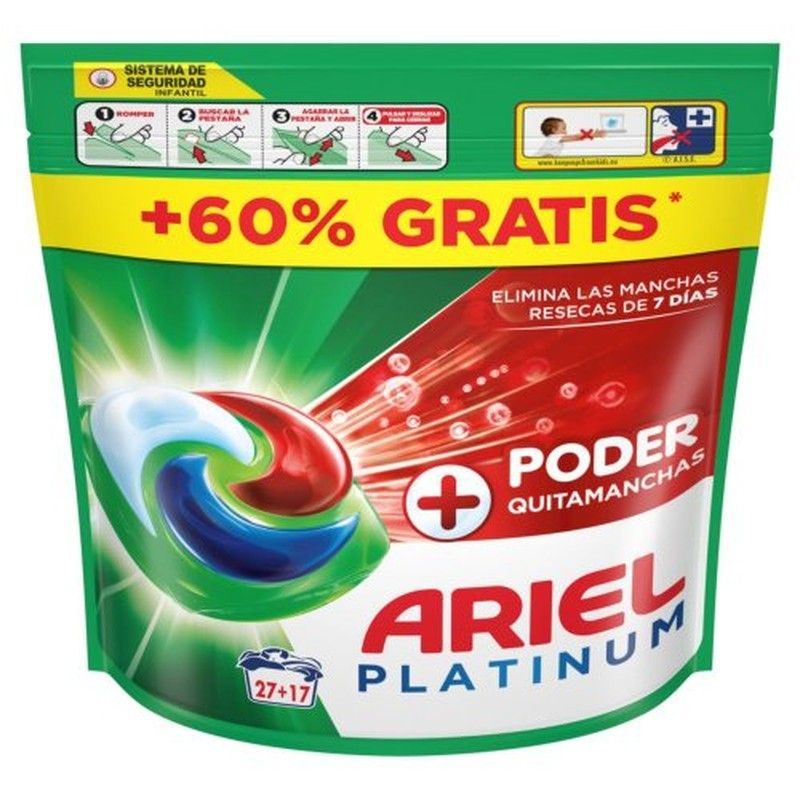 Ariel 3en1 Pods (27+17 D) Platinum Poder