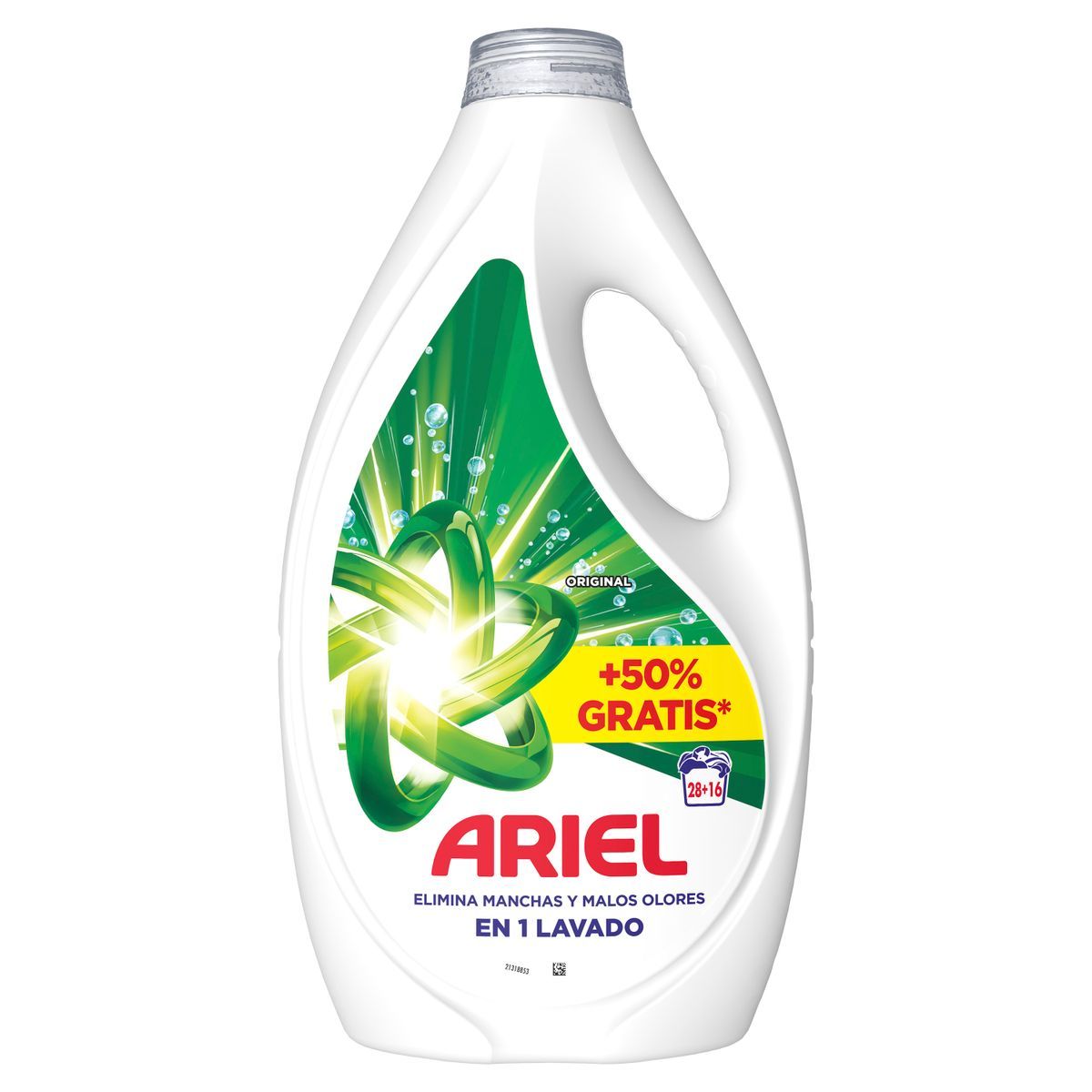 Ariel Liq. Regular (28+16 D) 55% Gratis
