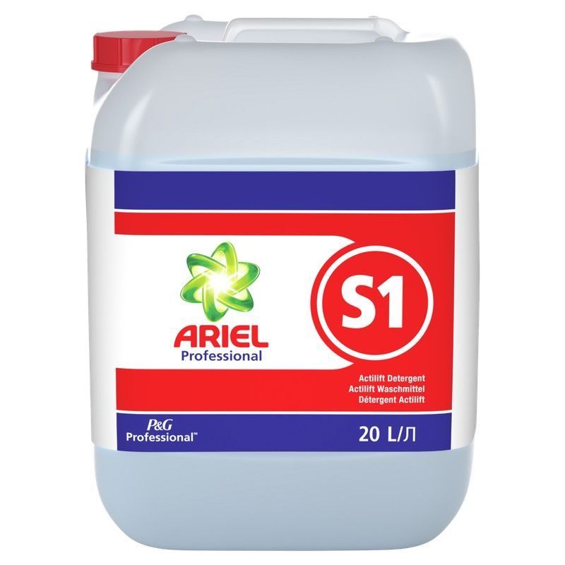 Ariel S1 detergente para sistema de lavado, 20 litros