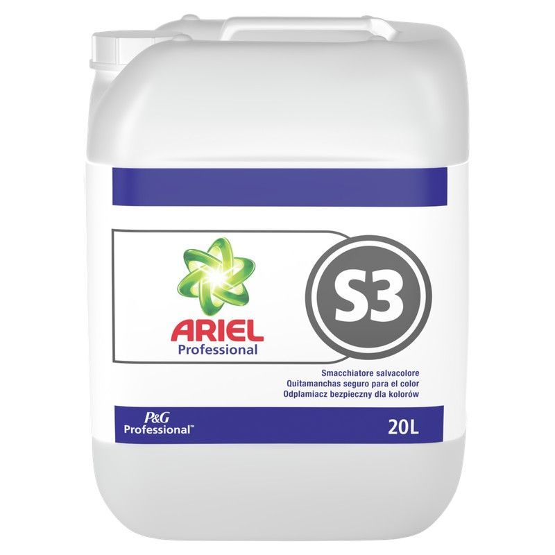 Ariel S3 aditivo para sistema de lavado, 20 litros