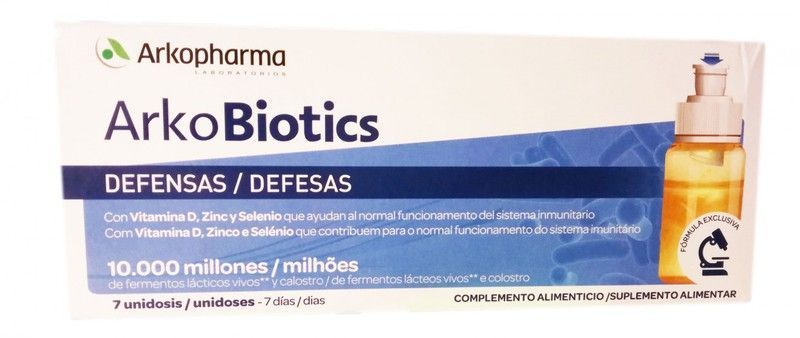 Arkobiotics  Adultos Defensas 7 Unidosis