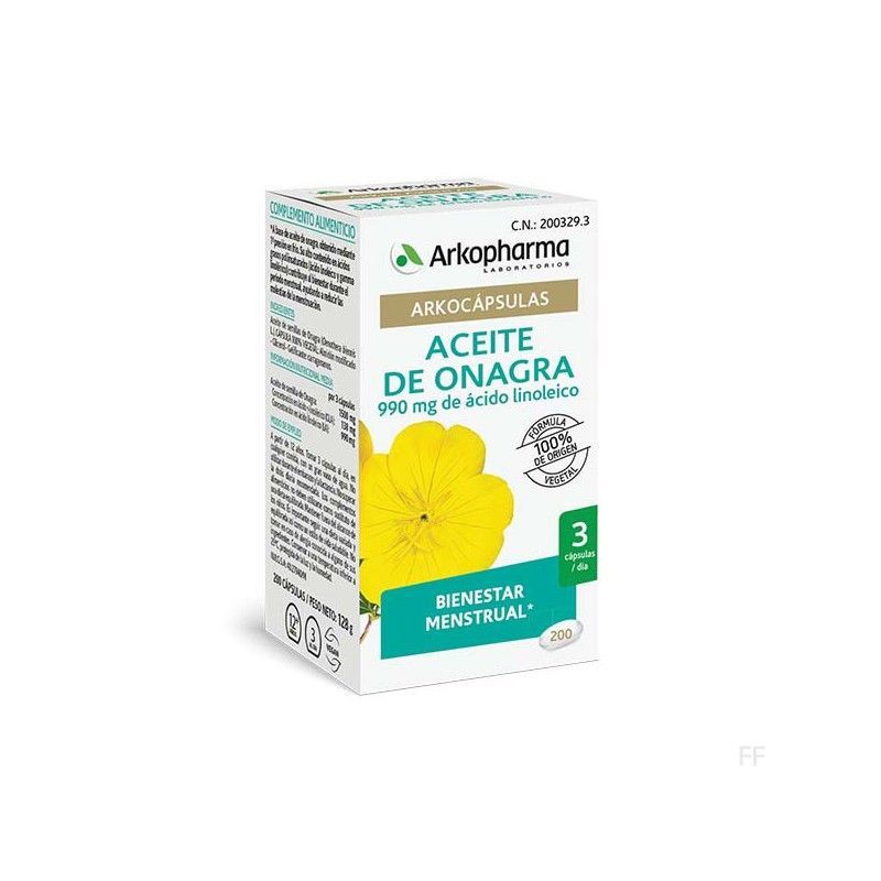 Arkocápsulas Aceite Onagra 100 Perlas