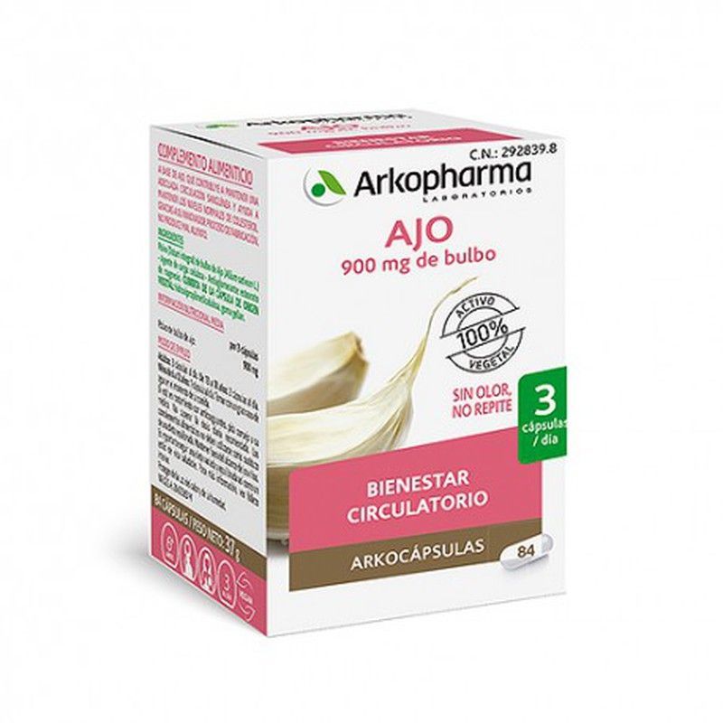 Arkocápsulas Ajo 84 Cápsulas