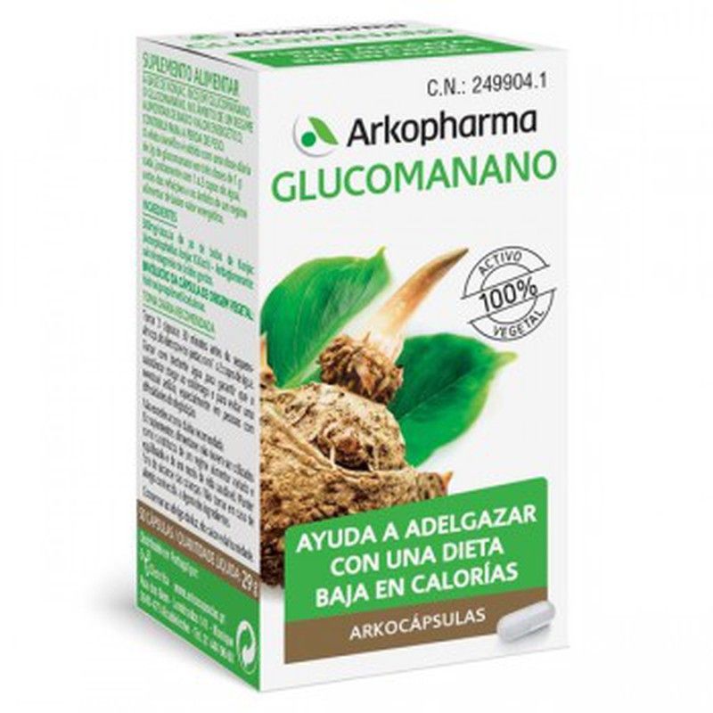 Arkocapsulas Glucomanano 50 cápsulas
