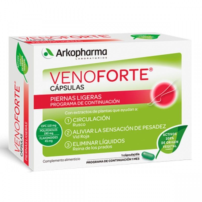 Arkopharma Venoforte 30 cápsulas
