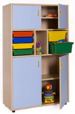 Armario 4 puertas cubetero