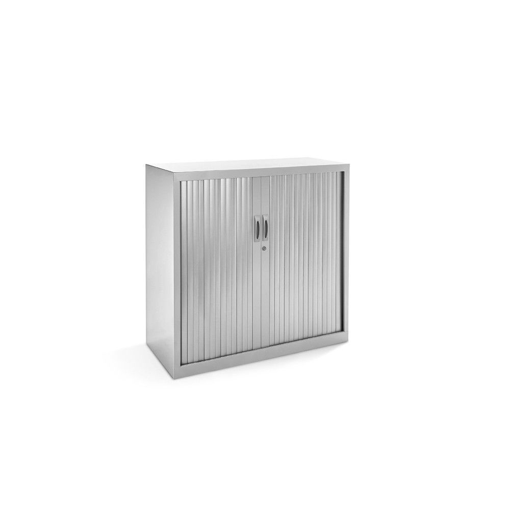 Armario Metálico Persiana 105x102x45 cm Ral 7035 Incluye 2 Baldas