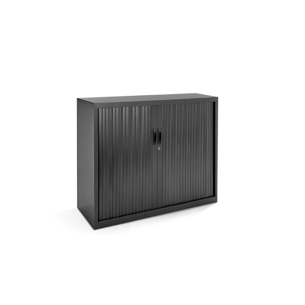 Armario Metálico Persiana 105x120x45 cm Ral 9005 Incluye 2 Baldas