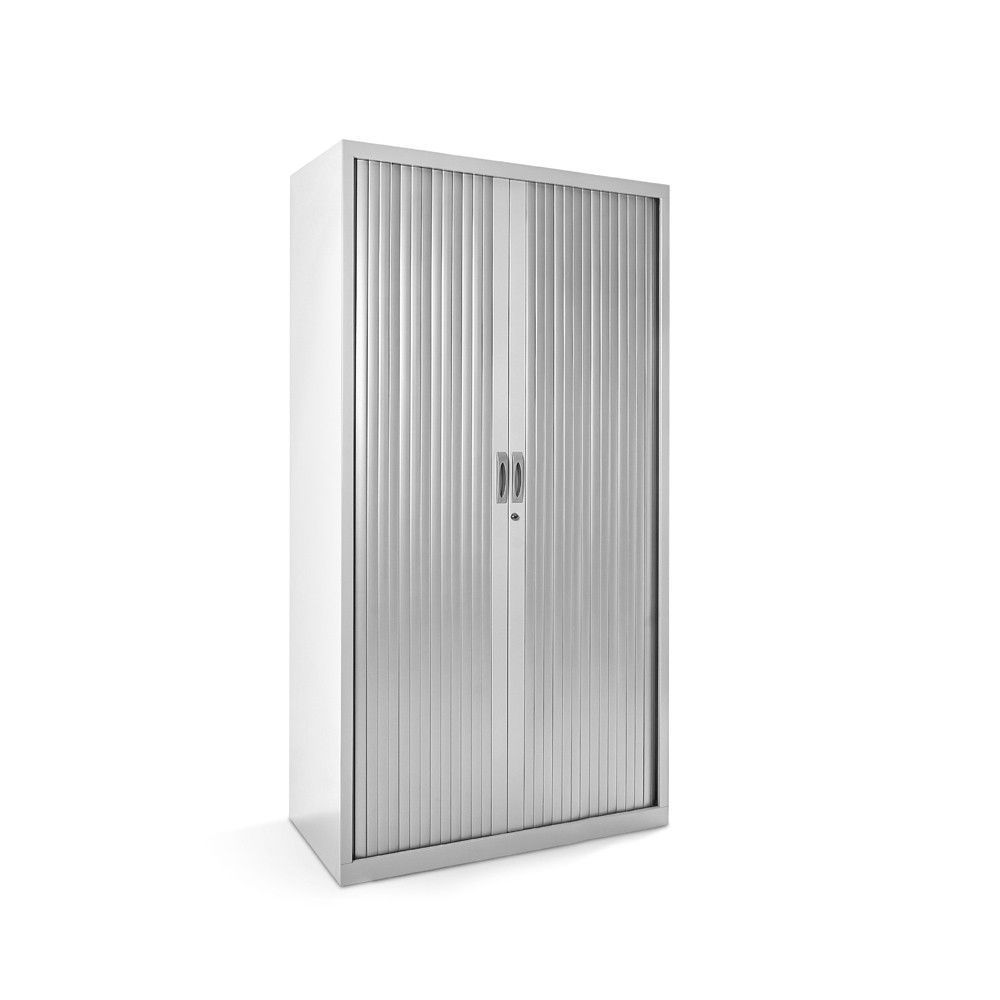 Armario Metálico Persiana 198x102x45 cm Ral 7035 Incluye 4 Baldas