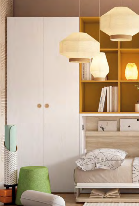 Armario Ros de 2 puertas con distribución