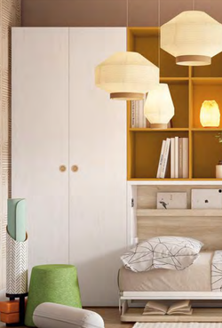 Armario Ros de 2 puertas con distribución