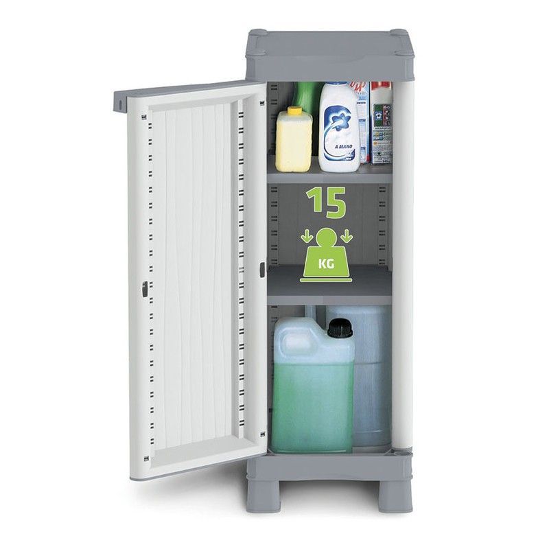 Armario taquillero bajo 2 estantes JOBGAR Terry WaveBase. Dimensiones 35x44xh.98 cm ( 1109B96)