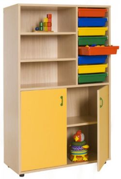 Armario y estantería