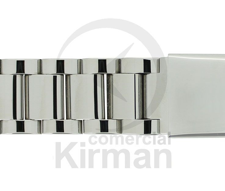 Armis Reloj 19x185mm Acero A-231 Tipo SW Premium Terminal Recto Cierre Seguridad