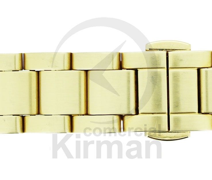 Armis Reloj 20x165mm Acero A-242/20 Tipo RX Premium Dorado Cierre Deployant