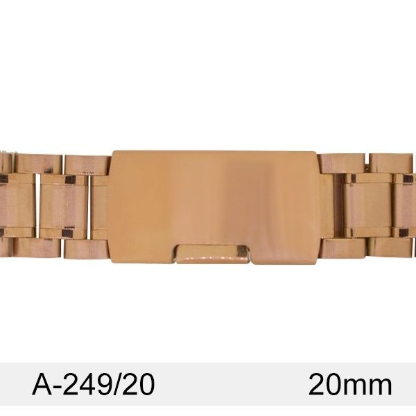 Armis Reloj 20x180mm Acero A-249/20 Premium Rose Terminal Recto