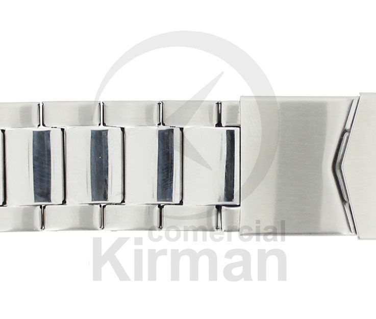 Armis Reloj 24x190mm Acero A-237 Premium Terminal Recto Cierre Seguridad