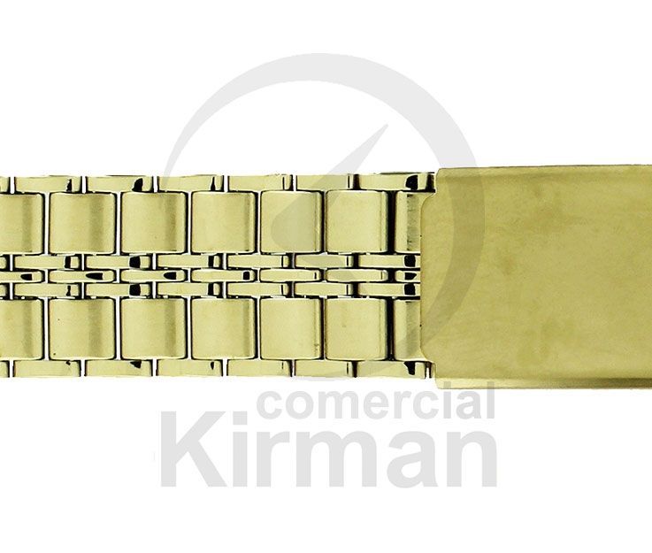 Armis Reloj Acero 18/20x170mm A-217 Standard Dorado Terminal Recto