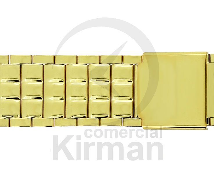 Armis Reloj Acero 18/20x170mm A-46 Standard Dorado Terminal Recto