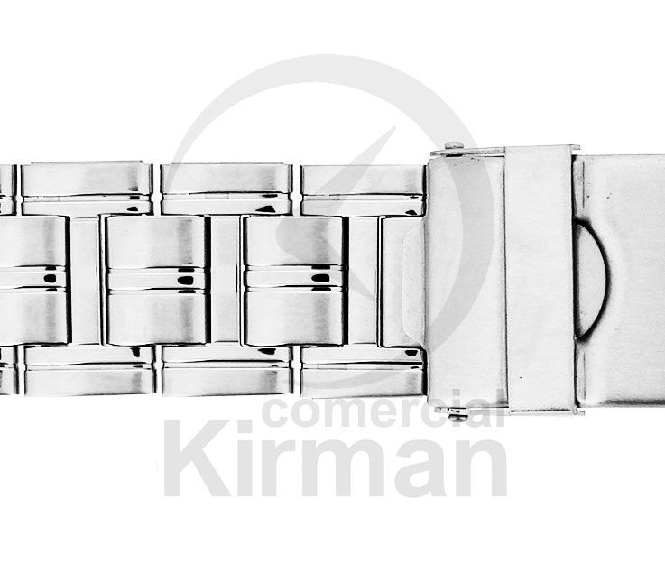 Armis Reloj Acero 18/20x175mm A-187/20 Basic Terminal Recto Cierre Seguridad