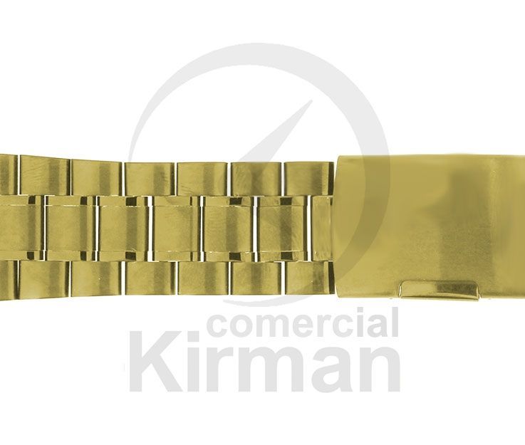Armis Reloj Acero 18x180mm A-247/18 Standard Dorado Terminal Recto
