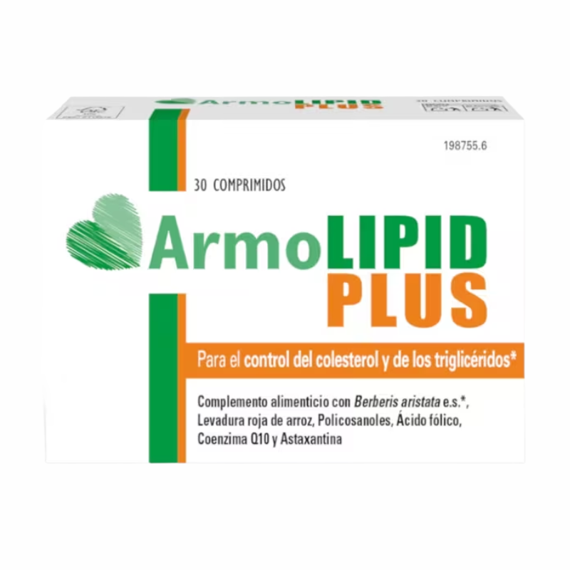 Armolipid Plus 30 comp – Suplemento para controlar Colesterol y Triglicéridos