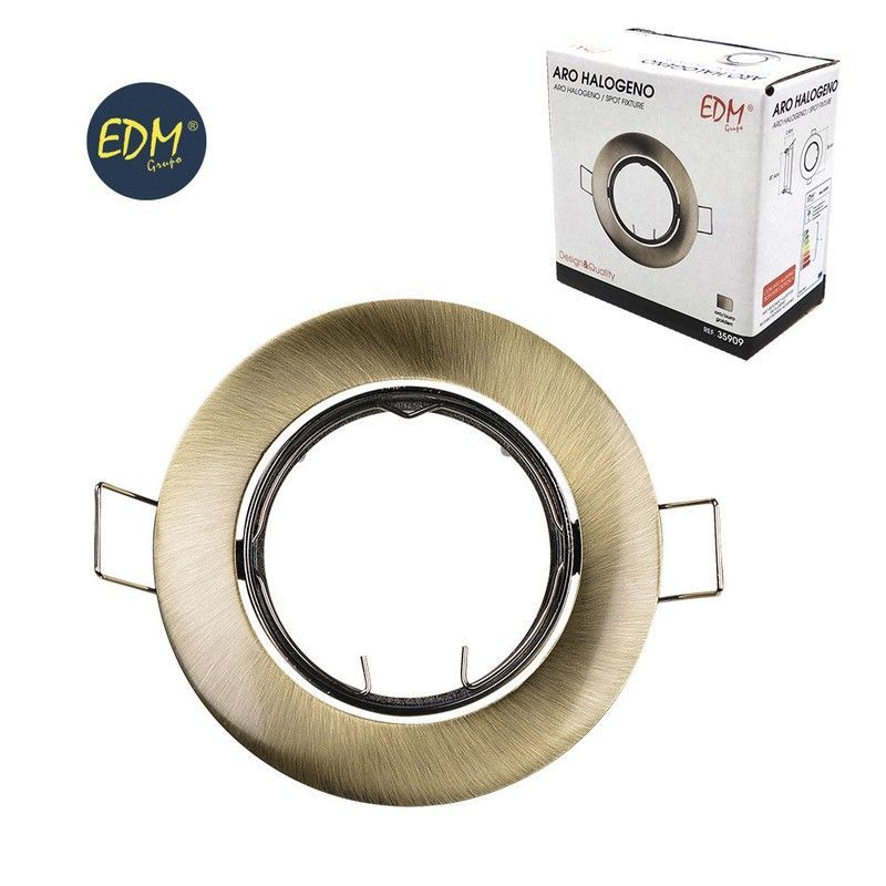 Aro halogeno oscilante oro viejo edm