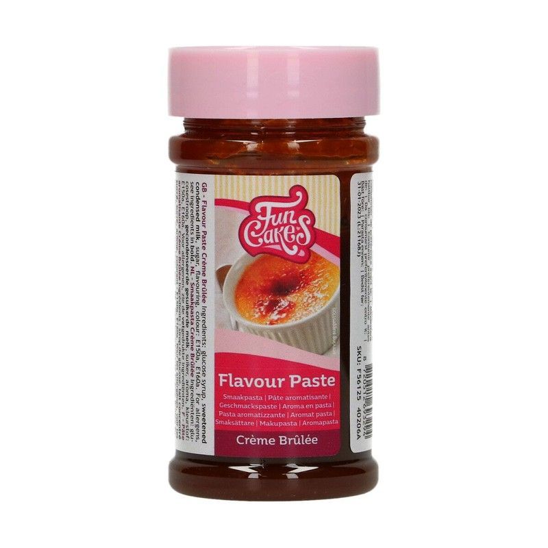 Aroma en pasta crema catalana 100 grs funcakes