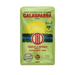 Arroz e.plastico semi calasparra 1 kg bio ecológico