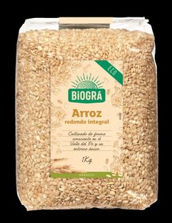 Arroz Integral Redondo 1kg Ecológico Biogra