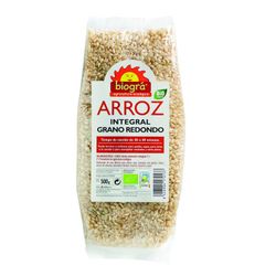 Arroz Integral Redondo 500g Biogra Bio