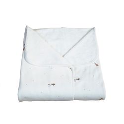 Arrullo estampado con reverso de rizo de algodón orgánico - Sonpetit