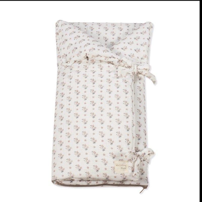 Arrullo/Manta Botton flores de Pasito a Pasito