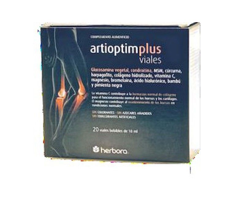 Artioptim Plus 20 Ampollas Bebibles Artibon