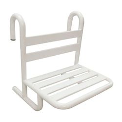 Asiento INOX suspendido amovible con respaldo