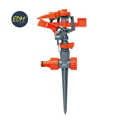 Aspersor sectorial con estaca 20-360º max.400m2 ajustable (blister) edm