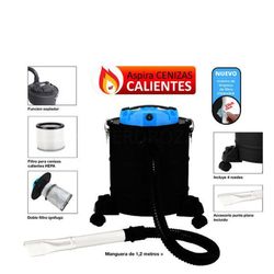 Aspirador de cenizas calientes 40º c- dipremium far tools