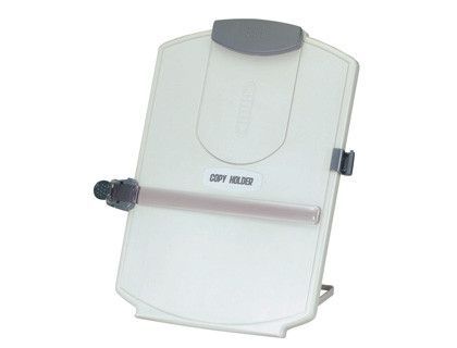 Atril para Ordenador de Sobremesa Q-Connect -Base Regulable de Plastico