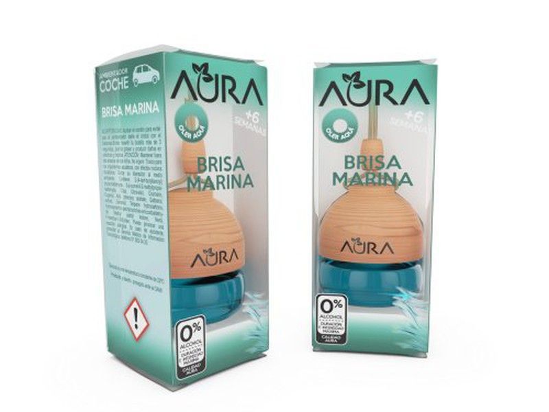 Aura Ambientador Coche Brisa Marina