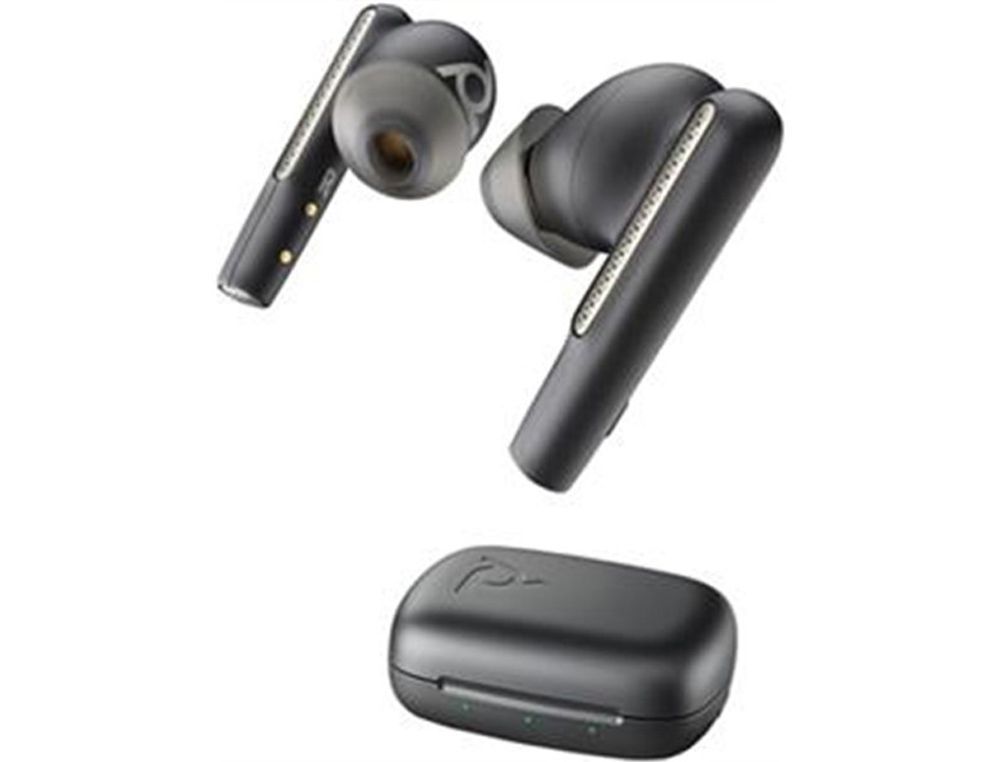 Auriculares poly voyager free 60 uc + estuche de carga basico inalambrico