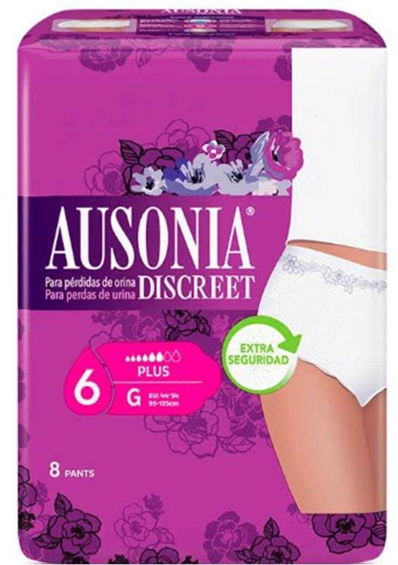 Ausonia Discreet Pants Plus T/G 8ud