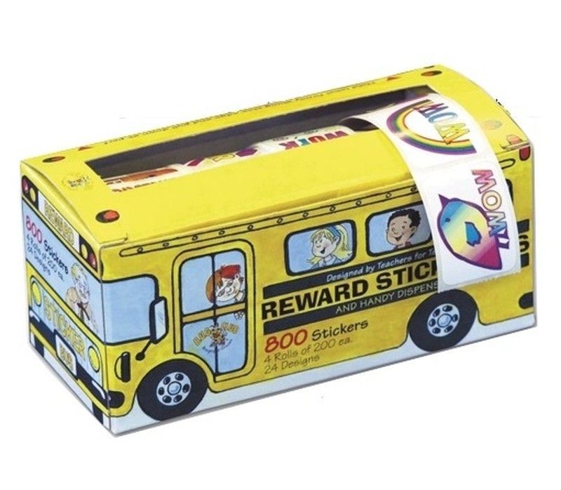 Autobús escolar Gigante 800 pegatinas