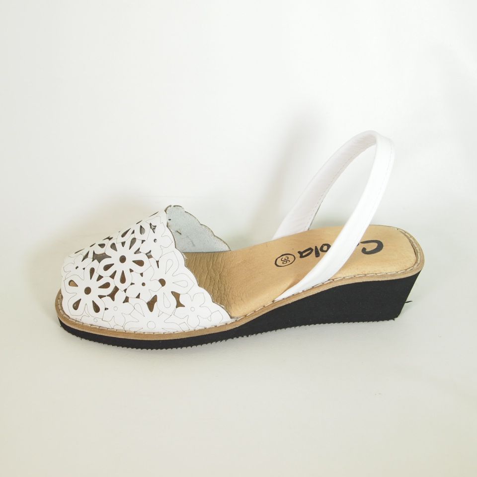 Avarcas Carola 1000-14 Blanco